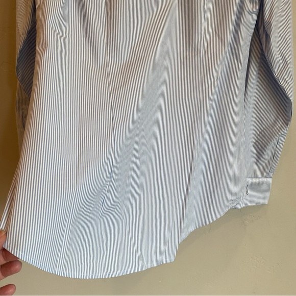 VINEYARD VINES Crystal Blue Mini Stripe Classic Dress Shirt - Picture 8 of 8